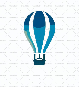 Reisender Heißluftballon